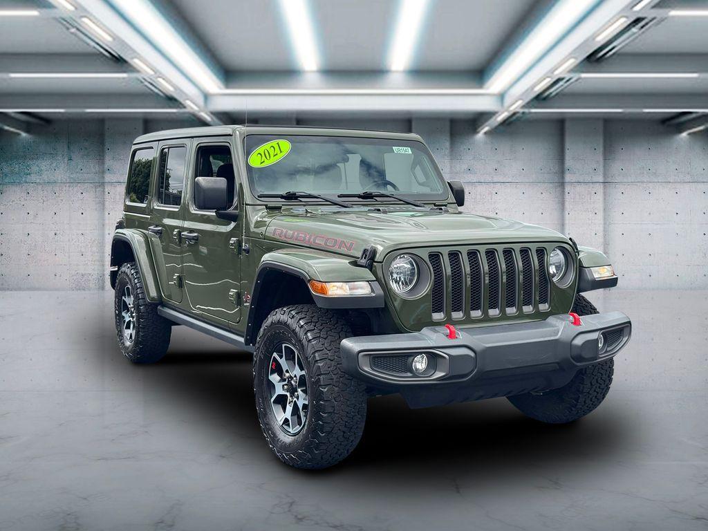 used 2021 Jeep Wrangler Unlimited car, priced at $42,995