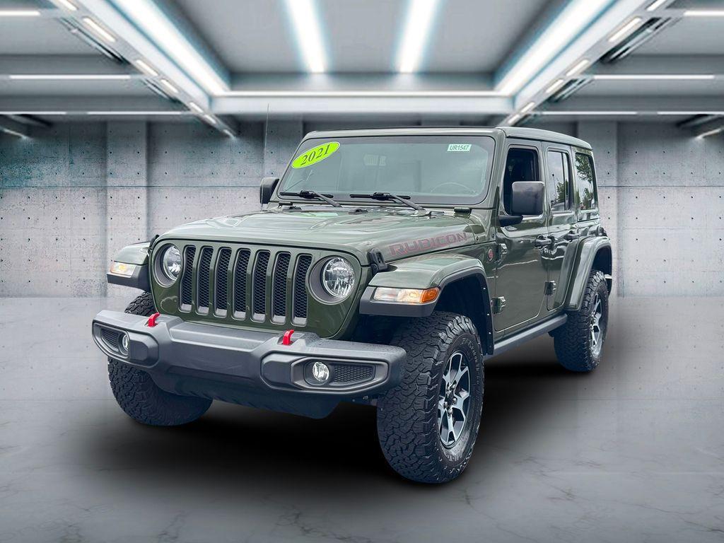 used 2021 Jeep Wrangler Unlimited car, priced at $42,995
