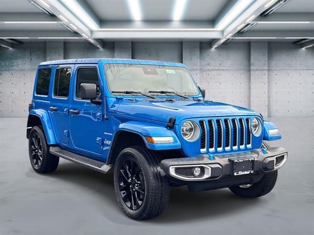 used 2022 Jeep Wrangler Unlimited 4xe car, priced at $34,995
