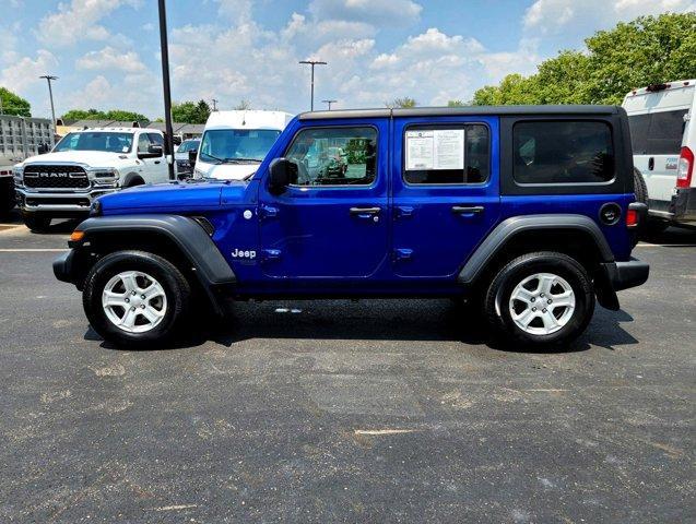used 2020 Jeep Wrangler Unlimited car, priced at $31,224