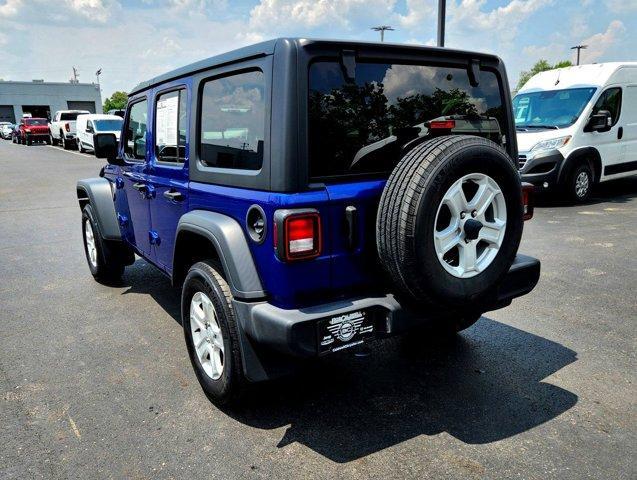used 2020 Jeep Wrangler Unlimited car, priced at $31,224