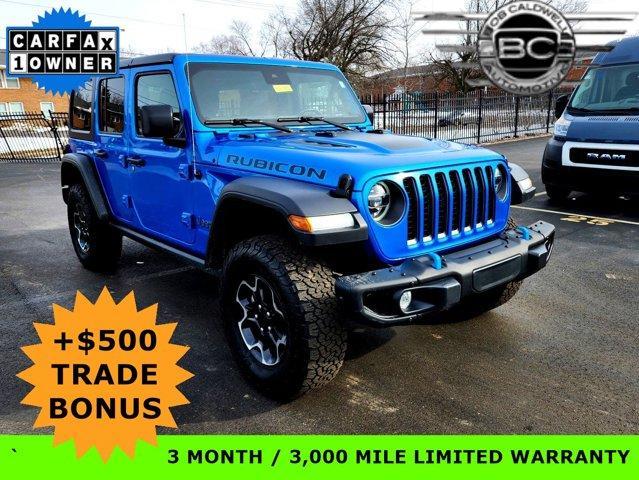 used 2022 Jeep Wrangler Unlimited 4xe car, priced at $35,008