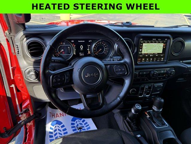 used 2021 Jeep Wrangler Unlimited car, priced at $30,153