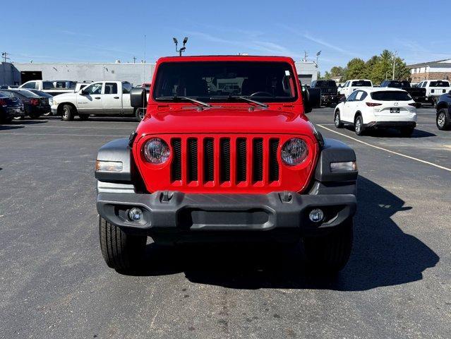 used 2021 Jeep Wrangler Unlimited car, priced at $30,153