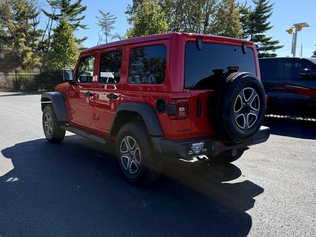 used 2021 Jeep Wrangler Unlimited car, priced at $30,153