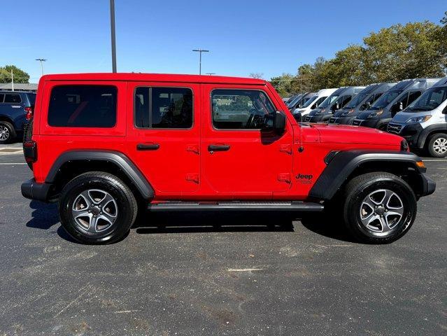 used 2021 Jeep Wrangler Unlimited car, priced at $30,153