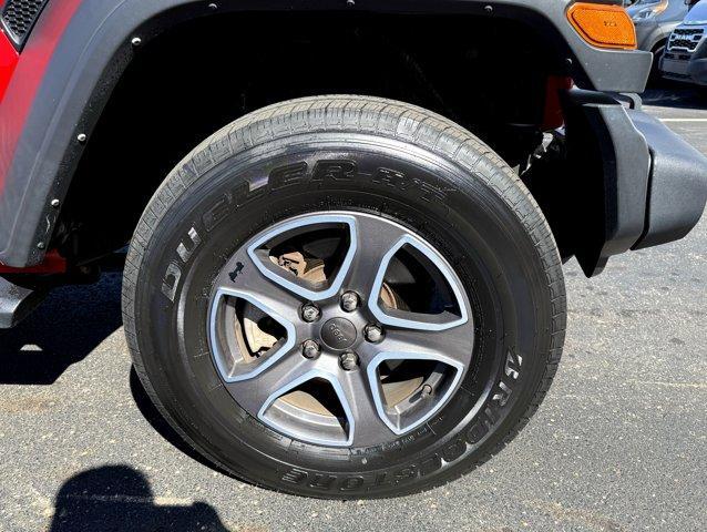 used 2021 Jeep Wrangler Unlimited car, priced at $30,153