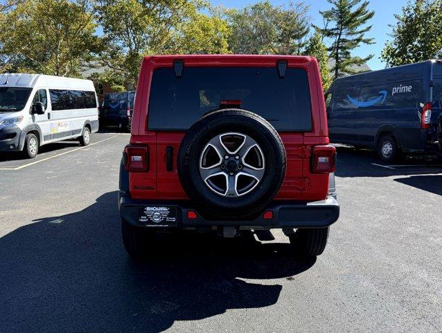 used 2021 Jeep Wrangler Unlimited car, priced at $30,153