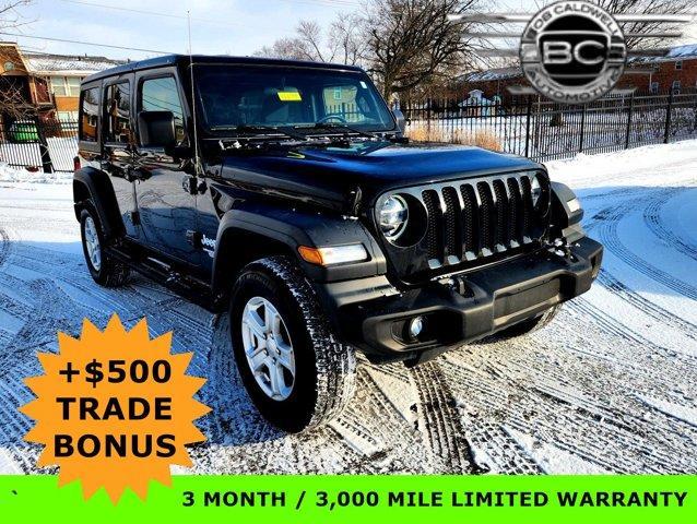 used 2020 Jeep Wrangler Unlimited car, priced at $28,473