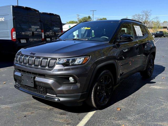used 2022 Jeep Compass car, priced at $22,344