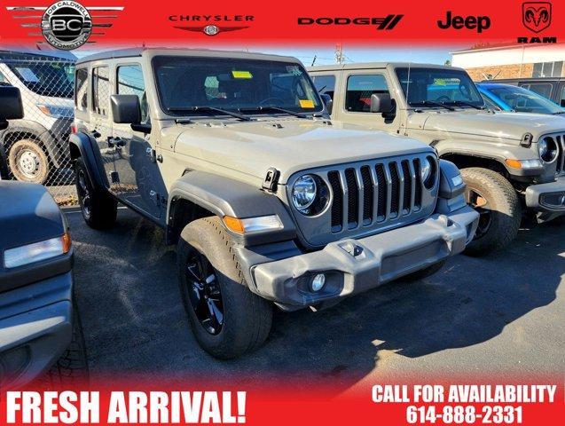 used 2021 Jeep Wrangler Unlimited car, priced at $31,099