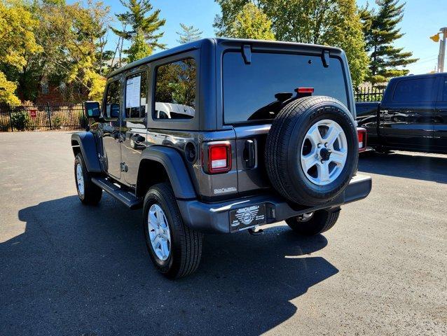 used 2021 Jeep Wrangler Unlimited car, priced at $26,132