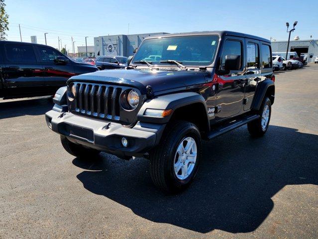 used 2021 Jeep Wrangler Unlimited car, priced at $26,132