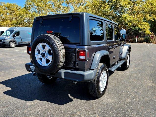 used 2021 Jeep Wrangler Unlimited car, priced at $26,132