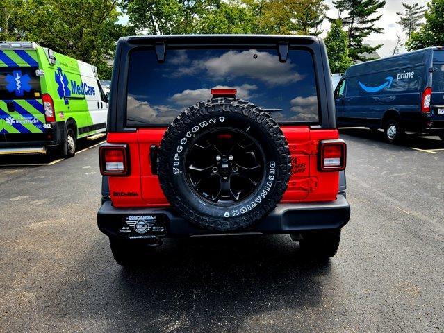 used 2021 Jeep Wrangler Unlimited car, priced at $31,488