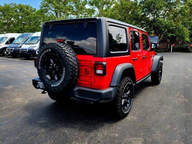 used 2021 Jeep Wrangler Unlimited car, priced at $31,488