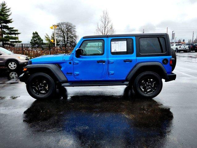 used 2022 Jeep Wrangler Unlimited car, priced at $30,719