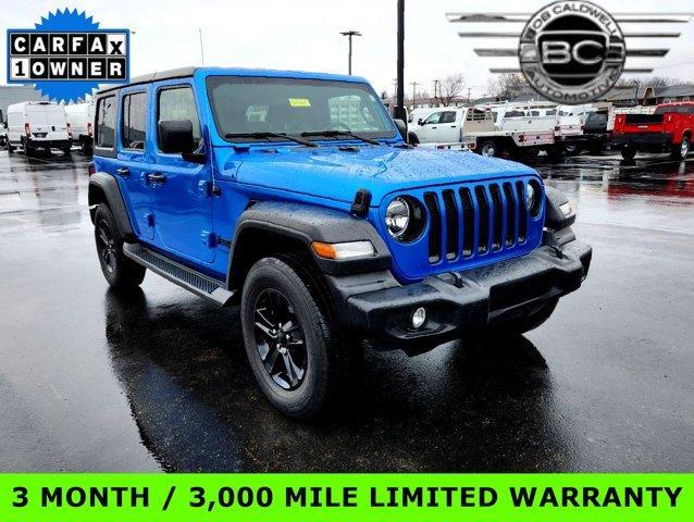 used 2022 Jeep Wrangler Unlimited car, priced at $31,199