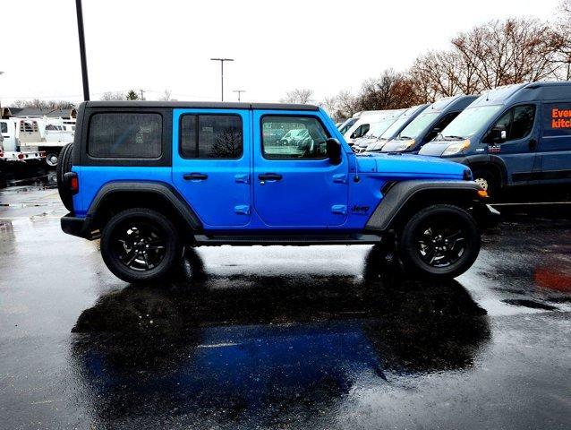 used 2022 Jeep Wrangler Unlimited car, priced at $30,719