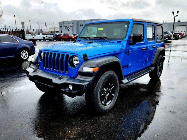 used 2022 Jeep Wrangler Unlimited car, priced at $30,719