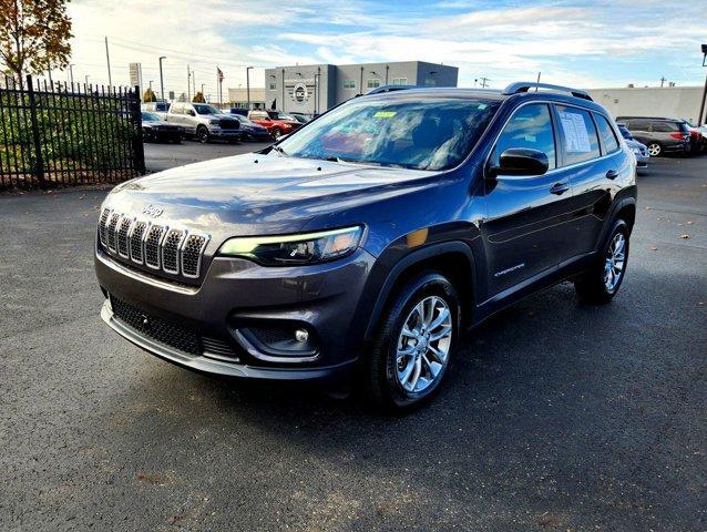 used 2021 Jeep Cherokee car, priced at $22,396