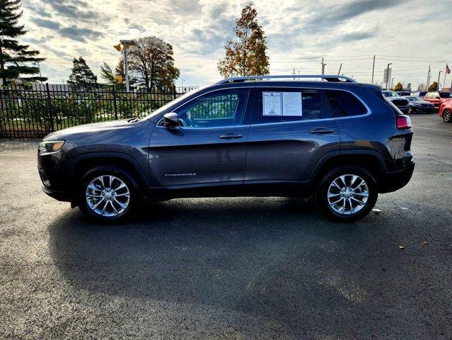 used 2021 Jeep Cherokee car, priced at $19,896