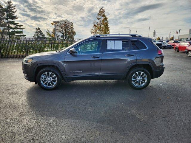 used 2021 Jeep Cherokee car, priced at $22,396