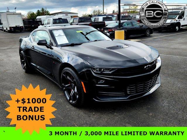 used 2021 Chevrolet Camaro car, priced at $39,439