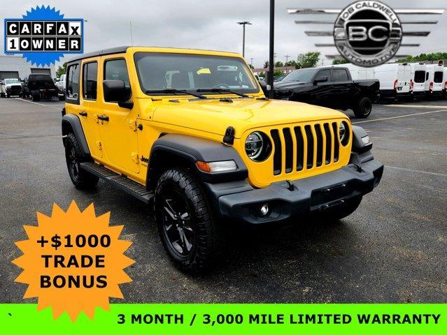 used 2021 Jeep Wrangler Unlimited car, priced at $28,241