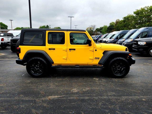 used 2021 Jeep Wrangler Unlimited car, priced at $28,241