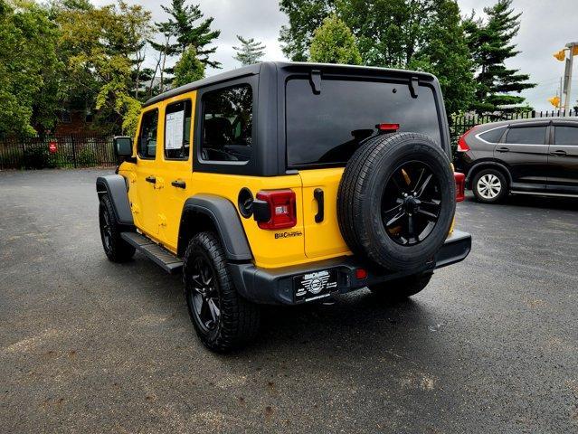 used 2021 Jeep Wrangler Unlimited car, priced at $28,241