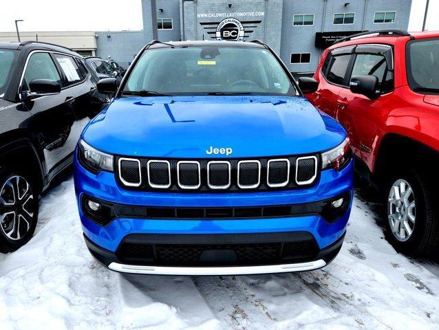 used 2022 Jeep Compass car, priced at $23,998