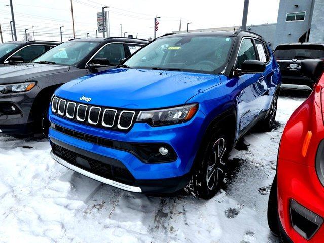 used 2022 Jeep Compass car, priced at $23,998