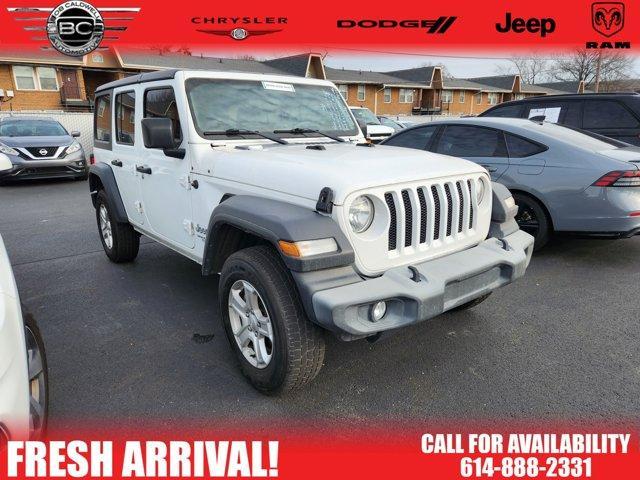 used 2019 Jeep Wrangler Unlimited car, priced at $23,348