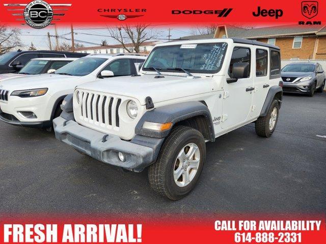 used 2019 Jeep Wrangler Unlimited car, priced at $23,348