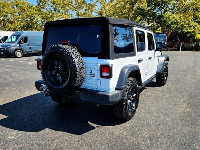 used 2023 Jeep Wrangler car, priced at $28,405
