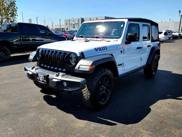 used 2023 Jeep Wrangler car, priced at $28,405