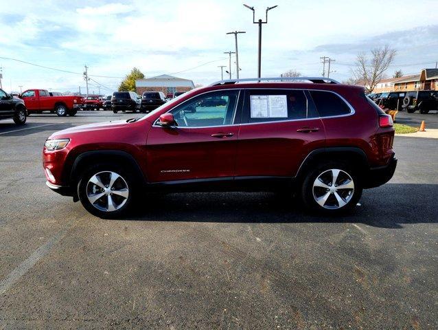 used 2021 Jeep Cherokee car, priced at $26,467