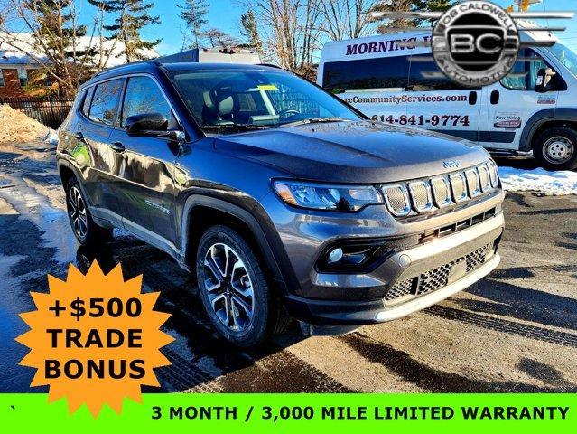 used 2022 Jeep Compass car, priced at $21,948