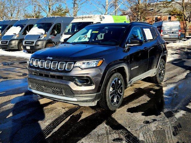 used 2022 Jeep Compass car, priced at $21,948