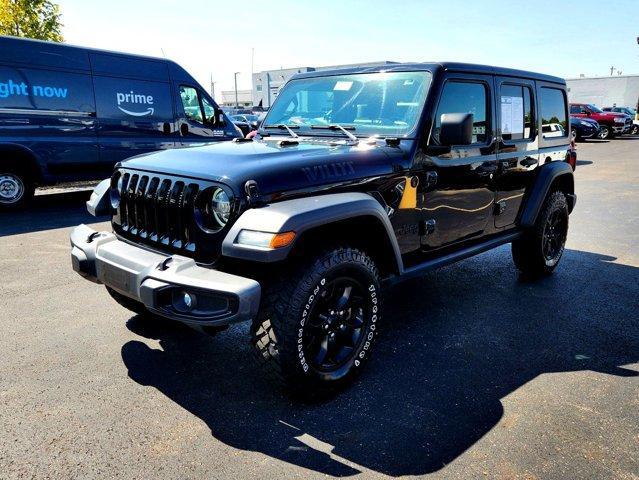 used 2021 Jeep Wrangler Unlimited car, priced at $33,685