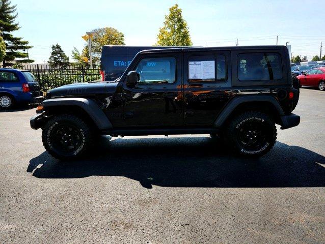 used 2021 Jeep Wrangler Unlimited car, priced at $33,685