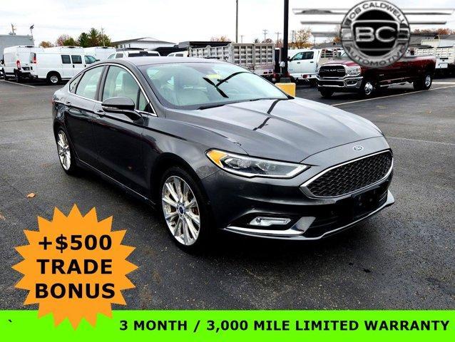 used 2017 Ford Fusion car, priced at $12,816