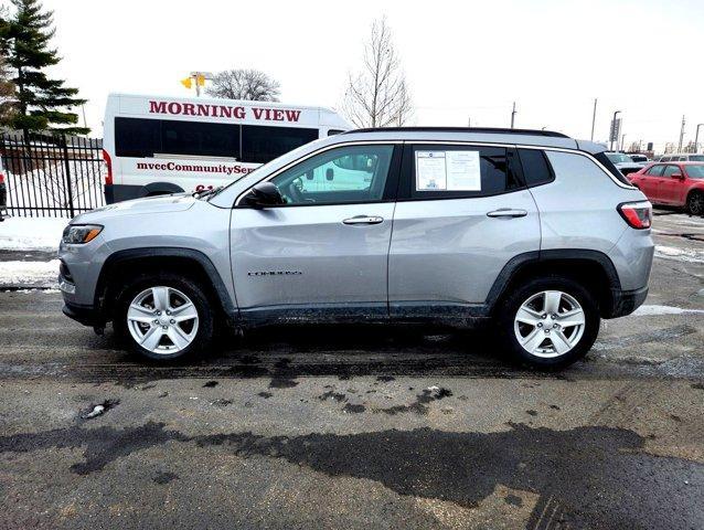 used 2022 Jeep Compass car, priced at $19,433