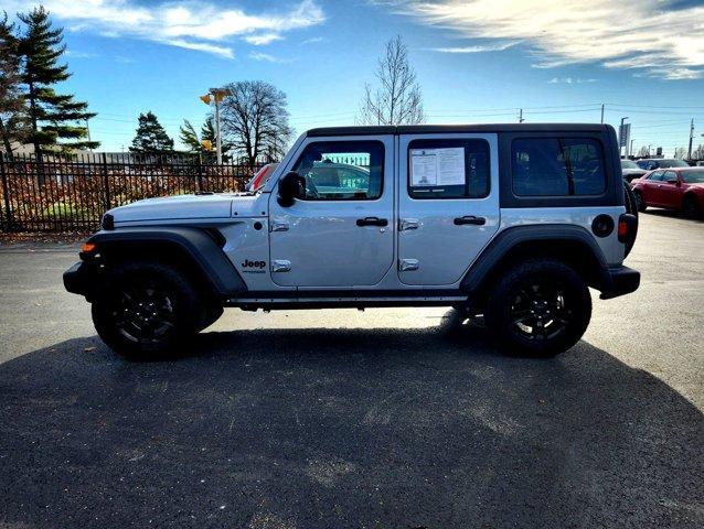 used 2021 Jeep Wrangler Unlimited car, priced at $28,025