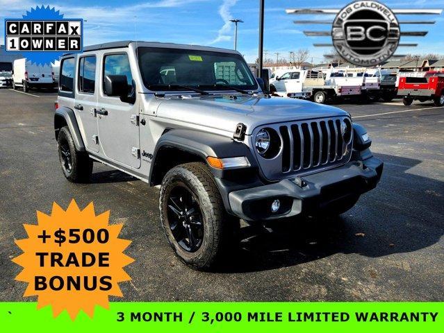 used 2021 Jeep Wrangler Unlimited car, priced at $28,025