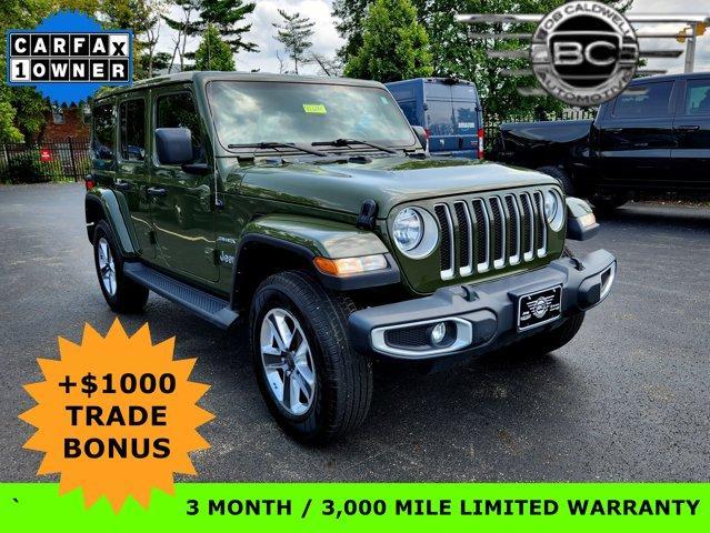 used 2021 Jeep Wrangler Unlimited car, priced at $34,098