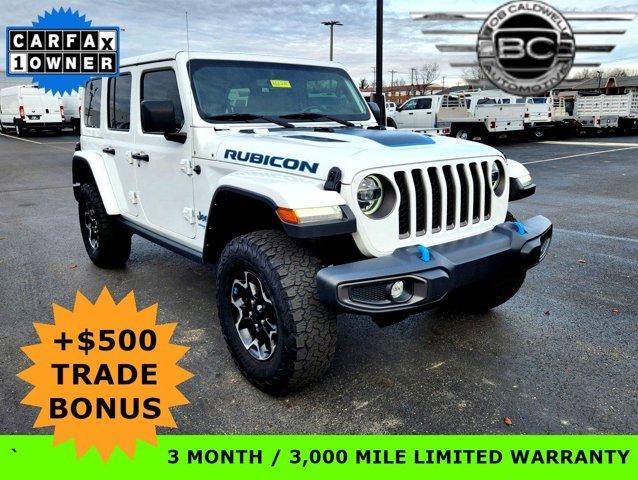 used 2021 Jeep Wrangler Unlimited 4xe car, priced at $31,704