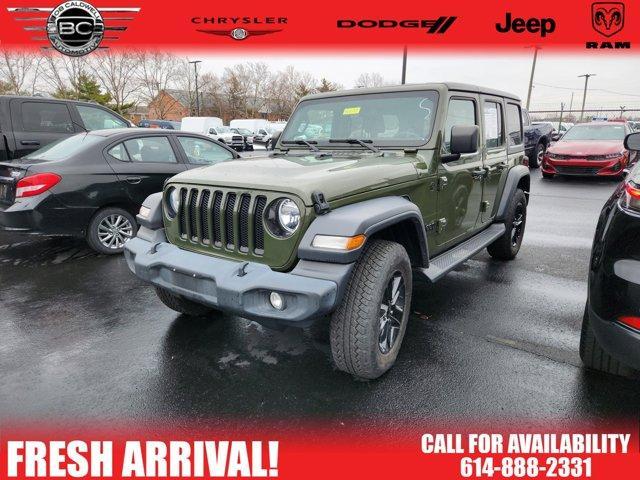 used 2021 Jeep Wrangler Unlimited car, priced at $29,349