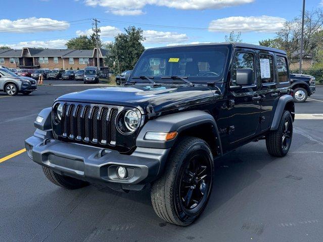 used 2021 Jeep Wrangler Unlimited car, priced at $26,691
